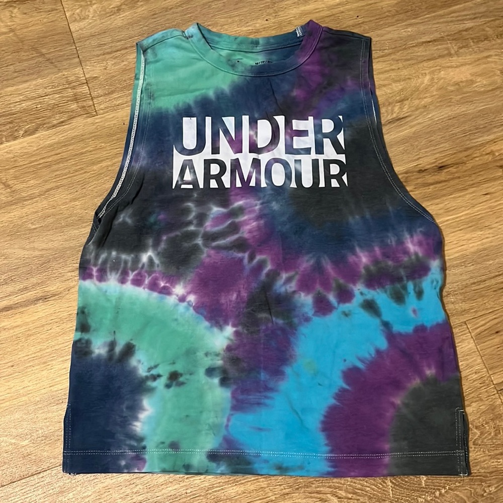 🟡🟡Woman’s loose heat wear under armour muscle tank
